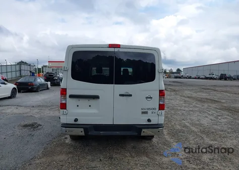 2014 Nissan Nv Passenger Nv3500 Hd Sv V6 z USA, uszkodzony, nr VIN 5BZBF0AAXEN161044
